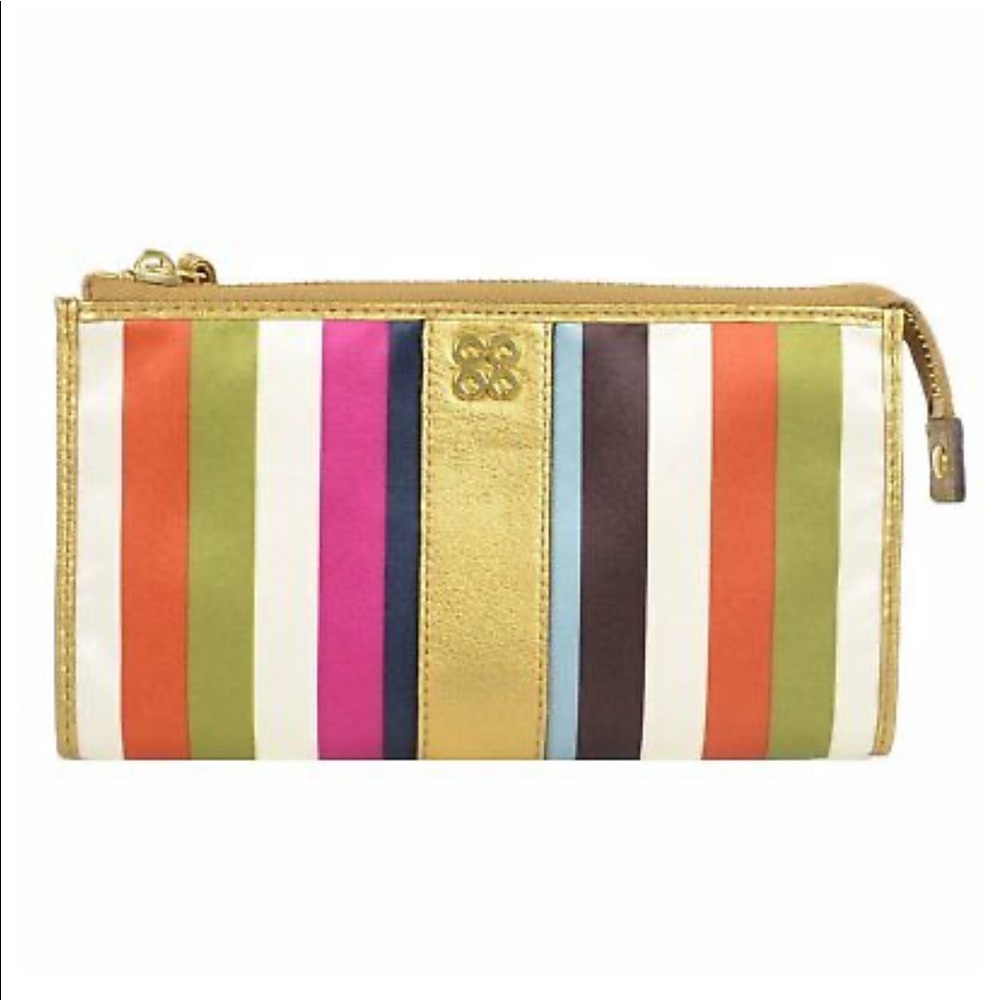 NWOT Coach Multicolor Zippy Wallet